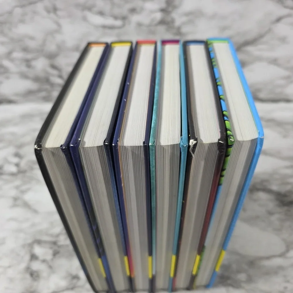 Dog Man Books Lot of 6 Hardcover Dav Pilkey Graphic Novels Pre-Owned Scholastic